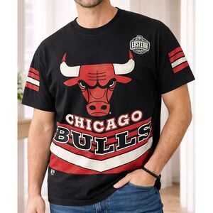 Vintage 90s Chicago Bulls Salem Sportswear T-Shirt XL Made USA NBA